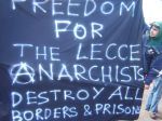 Anarchists solidarity banner