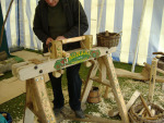 Pole Lathe in action