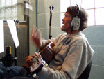 brian haw in the recording studio