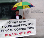 London Stock Exchange One Man for One Family Picket to Ethical Corporations for