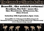 Climate Camp benefit flyer