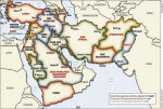 map of the 'New Middle East'