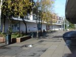 Farnborough town centre boarded-up shops streets a bustle with Christmas shopper