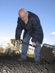 Reg has had his allotment for 55 years and his dad for 14 before him