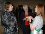 l-r Cllr Marie Wright, Lady Mayoress, Kat Hughes Member of Youth Parliament (Hal