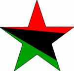 Red, Green and Black star