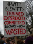 Hewitt Blewitt: trained, experienced, committed doctors - now wasted