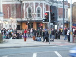 bradford rally on 14th March - Odeon in background