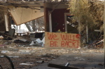 Gulfport, Mississippi after Hurricane Katrina in 2005.