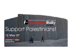 Support Palestine! - Northern Rally and Festival to take place in Sheffield