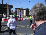 Marching towards Queens Square