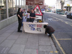 The neatest banner in the world is successfully attached.