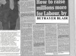 BLAIR LABOUR PARTY is the most CORRUPT political party in the WORLD!
