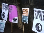 Array of placards