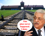 Abbas Holocaust denier2