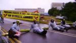 Five activists blockading Sizewell nuclear power plant
