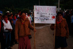 Zapatistas welcome the solidarity caravan against repression to La Garrucha, Car