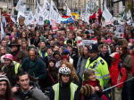 Crowd remained happy despite rain