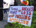 Total's profit = Burma's loss