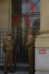 Universidad Católica, during Rally for Primate Freedom