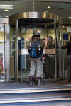 Clowns stuck in the doors at RBS!