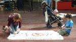 People Signing 'Bath Against Coal Power' Banner
