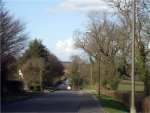 Codnor-Denby Lane from outside the Bungalow