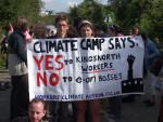 Working class climate agency was discussed at several workshops