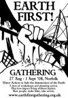 Earth First! gathering poster
