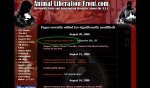 Screenshot from www,animalliberationfront.com