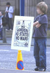 no borders placard
