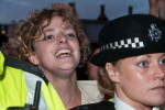 Tasmin Osmond and woman police