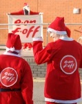 Happy santas send a clear message... E.on F.off