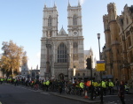D6. Passing Westminster Abbey
