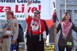 Native Americans support Palestine in San Francisco, 10 January 2009