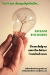 Reclaim the Sheets - flyer