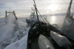 Steve Irwin collides with Japanese harpoon ship. Photo: Adam Lau/Sea Shepherd