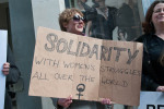 World Women's Day Soidarity with Womens' Struggles