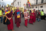 Monks on the march