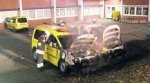 5 vehicles of the post burned down (Berlin)