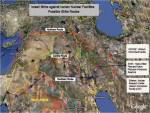 Israeli srike against Iranian nuclear facilities - Possible strike routes