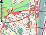 Map showing location of Scotland Yard