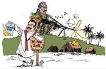 Sri Lanka rejects ceasefire (by Latuff)