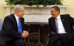 Israeli Prime Minister Netanyahu meets with President Obama at the White House