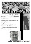 Flyer for event at The Sparrows' Nest, St Ann's on 13th June