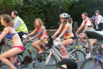 practise for naked bike ride (london 13th june)