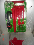 More Telmex phones vandalised - November 9th 2008