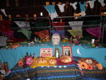 All Souls altar in front of Mexican Embassy