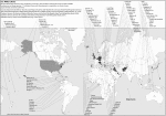 US military presence per country (2009) [map by David Vine]