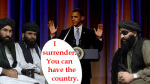 Obama surrenders